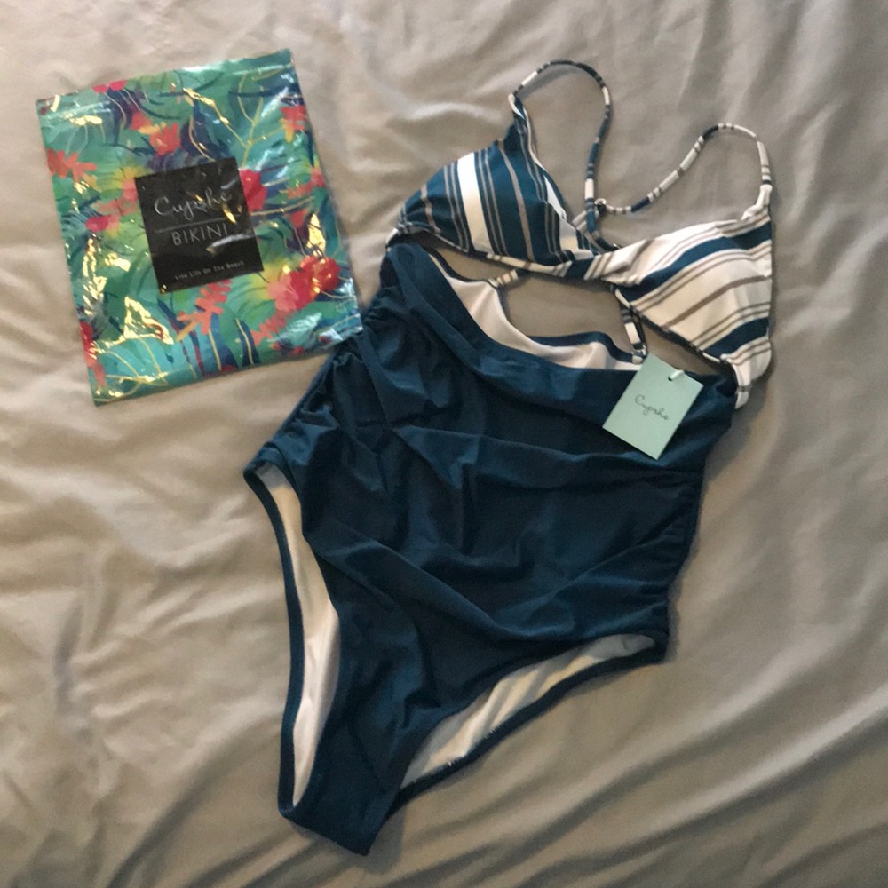 Twist top one piece
